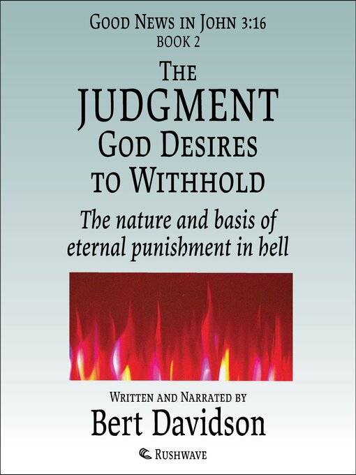 Cover image for The Judgment God Desires to Withhold